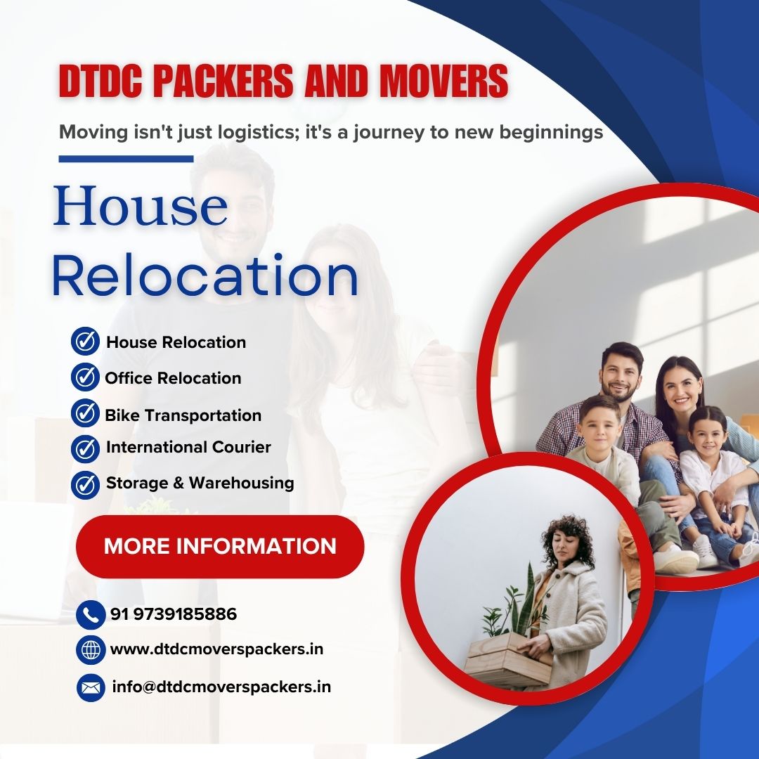 DTDC Packers and Movers house relocation service
